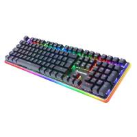 GAMEPOWER SABER RGB MEKANIK KLAVYE MAVİ SWITCH KLAVYE